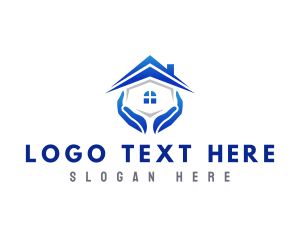 Rescue Shelter - Home Hand Shelter logo design