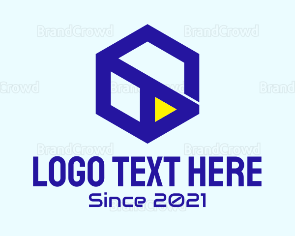 Cube Tech Startup Logo