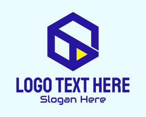 Cube Tech Startup Logo