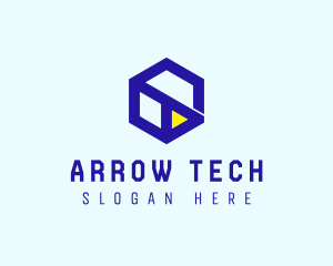 Cube Tech Startup logo design