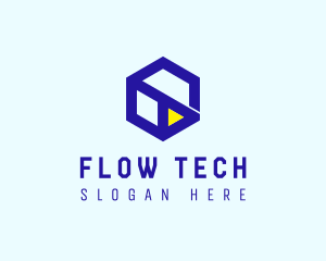 Cube Tech Startup logo design