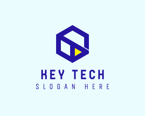 Cube Tech Startup logo design