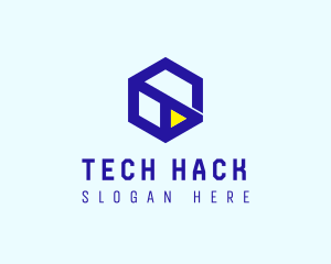 Cube Tech Startup logo design