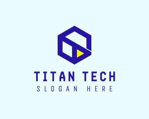 Cube Tech Startup logo design