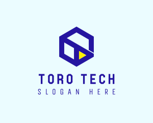 Cube Tech Startup logo design