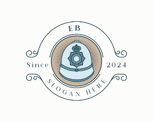 Police Academy - British Police Cap Uniform logo design