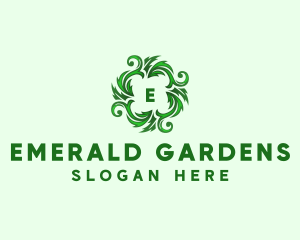 Botanical Herbal Leaf logo design