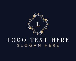 Premium - Luxury Flower Jewelry logo design