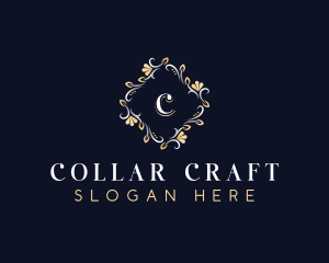 Luxury Flower Jewelry logo design