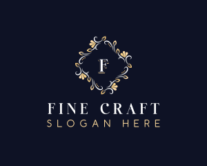 Luxury Flower Jewelry logo design