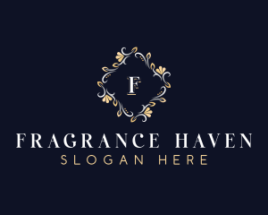 Luxury Flower Jewelry logo design