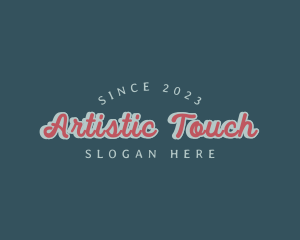 Retro Shop Company logo design