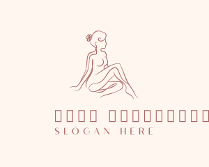 Sexy - Nude Beauty Woman logo design