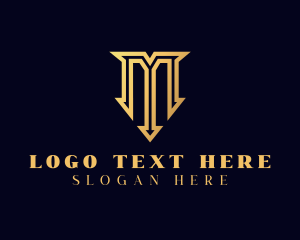 Luxury - Royal Luxury Letter M logo design