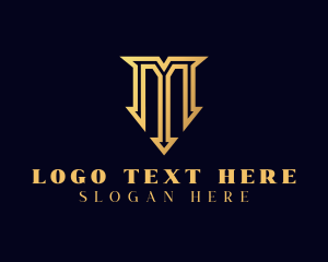 Royal - Royal Luxury Letter M logo design