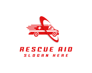 Rescue - Rescue Emergency Ambulance logo design