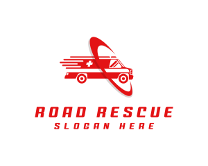 Rescue Emergency Ambulance logo design