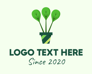 Green - Green Plant Gardening logo design