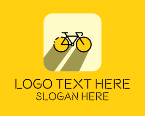 Delivery - Bicycle Cycling Bike App logo design