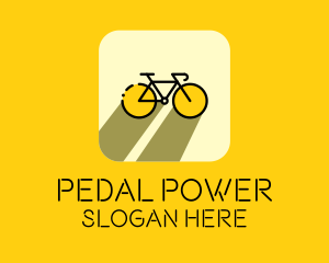 Bike - Bicycle Cycling Bike App logo design