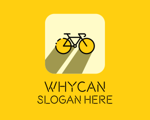 Application - Bicycle Cycling Bike App logo design