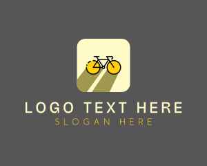 App Icon - Bicycle Cycling Bike App logo design