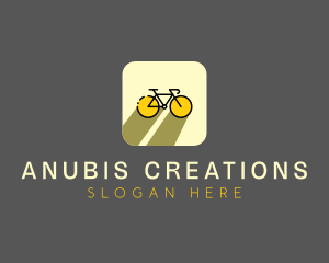 Bicycle Cycling Bike App logo design