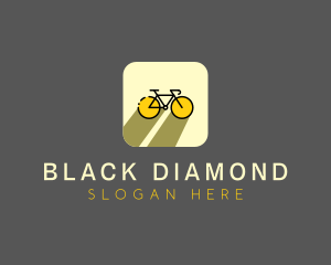 Bicycle Cycling Bike App logo design