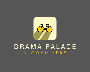 Bicycle Cycling Bike App logo design