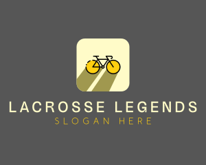 Bicycle Cycling Bike App logo design