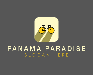 Bicycle Cycling Bike App logo design