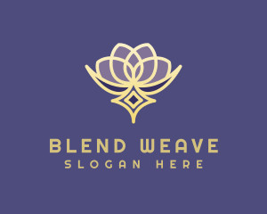 Premium Lotus Spa logo design