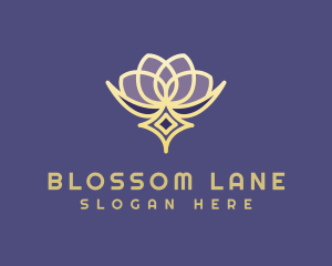 Bouquet - Premium Lotus Spa logo design
