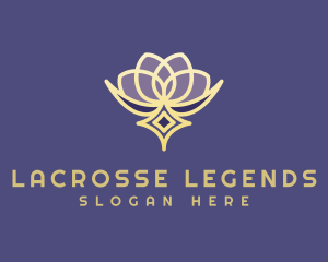 Premium Lotus Spa logo design