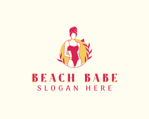 Sexy Swimsuit Bikini logo design