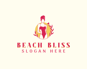 Sexy Swimsuit Bikini logo design