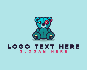 Teddy Bear Toy Logo