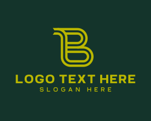 Marketing - Marketing Industry Letter B Business logo design