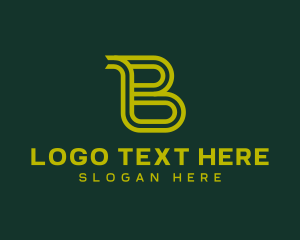 Marketing Industry Letter B Business Logo