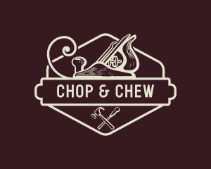 Industrial - Hand Plane Carpentry Workshop logo design