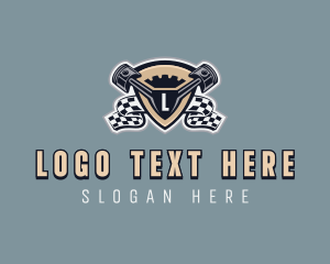 Industrial - Mechanical Engine Repair logo design