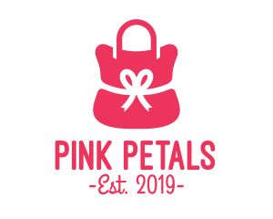 Pink - Ribbon Pink Purse logo design