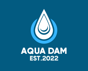 Aqua Water Refilling Station  logo design