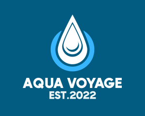 Aqua Water Refilling Station  logo design