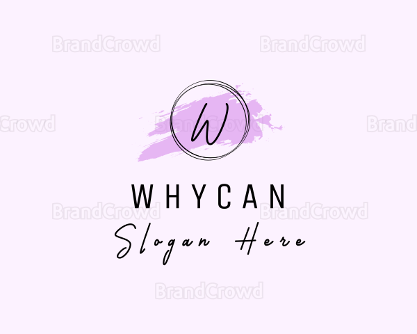 Artist Craft Watercolor Logo