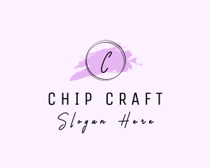 Artist Craft Watercolor logo design