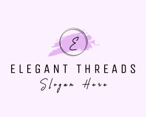 Womenswear - Artist Craft Watercolor logo design