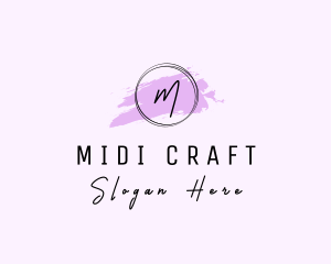 Artist Craft Watercolor logo design