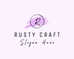 Artist Craft Watercolor logo design