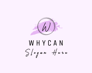 Artist Craft Watercolor logo design